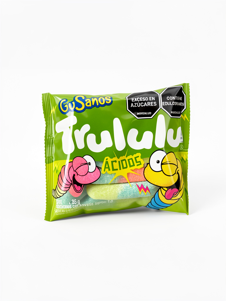 Gomita Gusano acid 35gr trululu