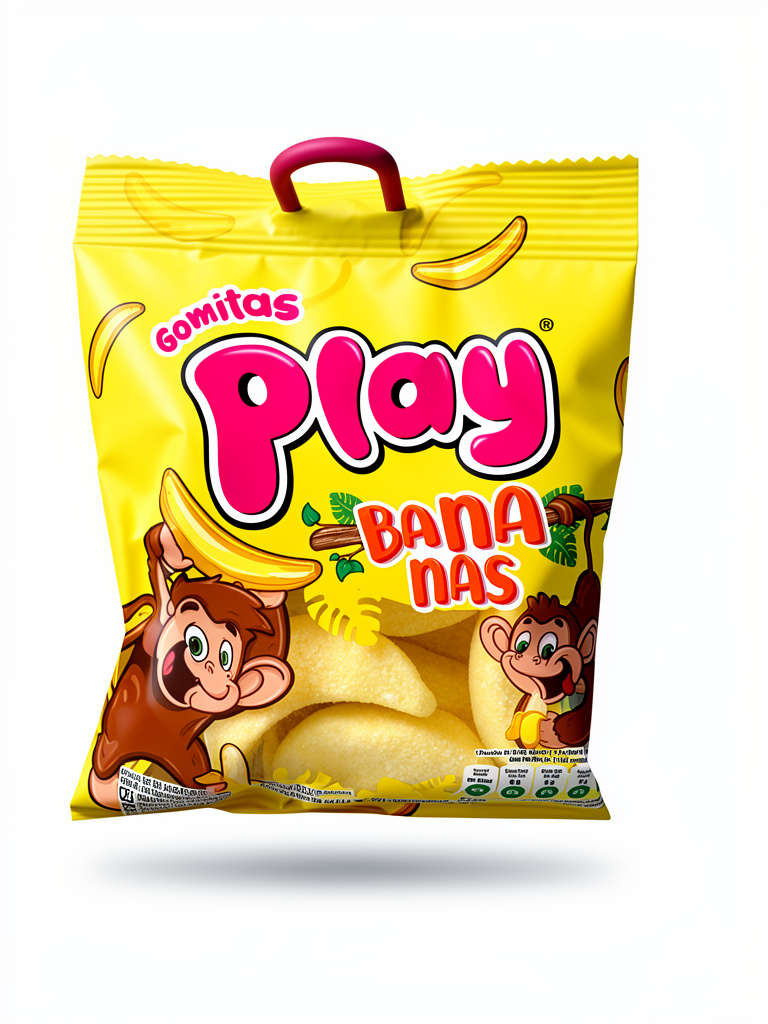 Gomita banana 55gr play