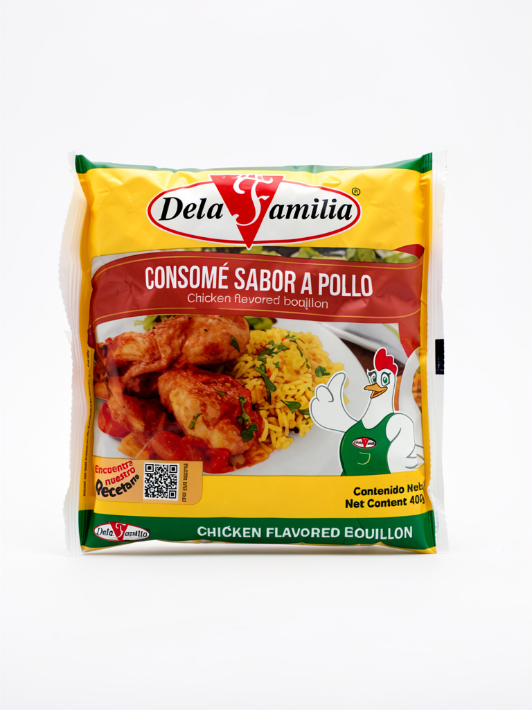 Consome pollo 400gr la familia