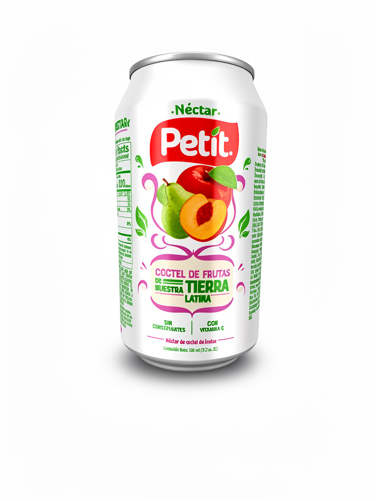 Petit lata cóctel de frutas