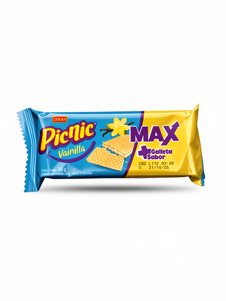 Galleta picnic vainilla 36gr