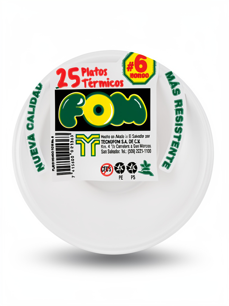 Plato #6 hondo