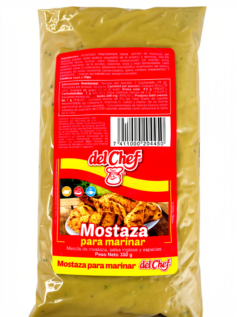 Mostaza marinada 350 gr del chef