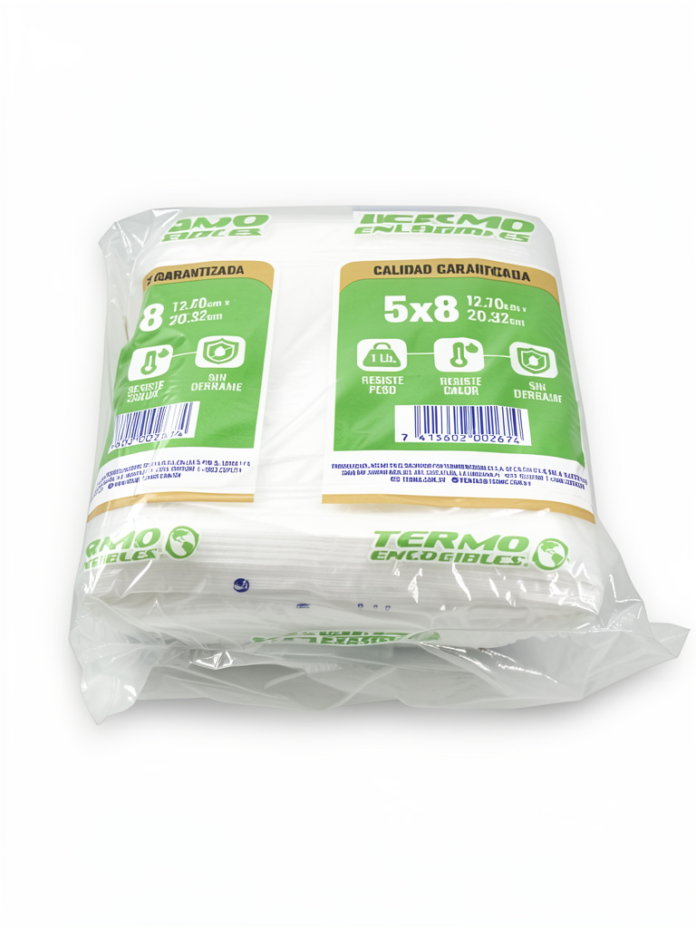 Bolsa 1lb termo 5x8 500u