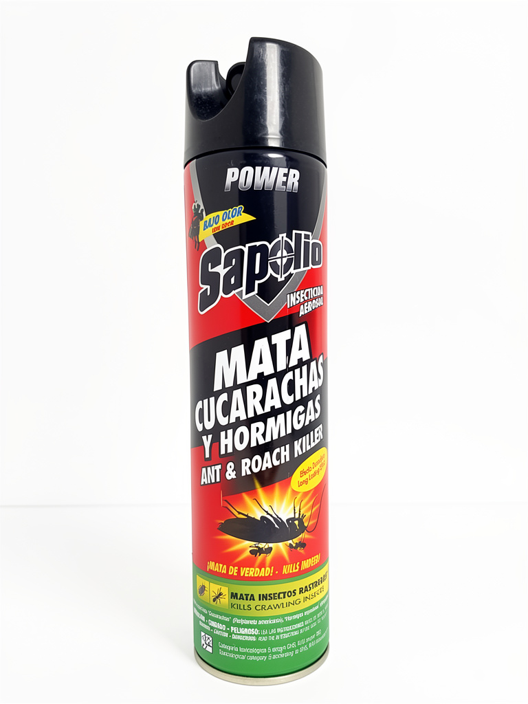 Sapolio cucaracha y hormiga