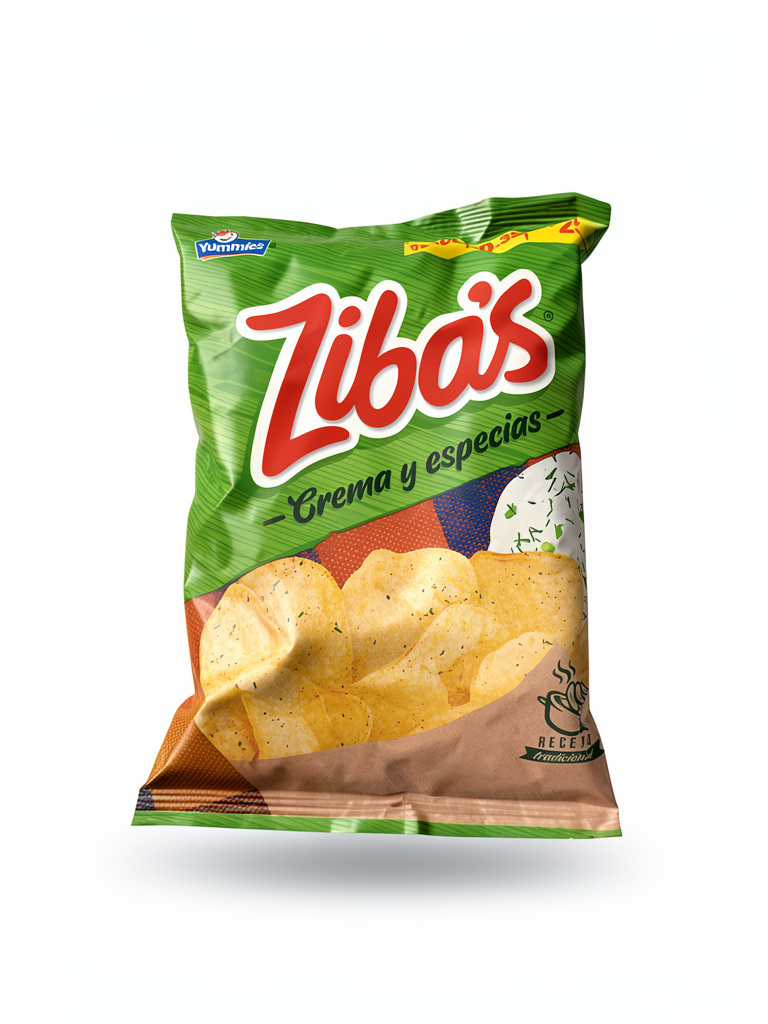 Papas Zibas crema y especias