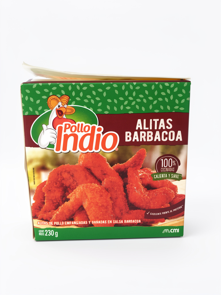 Caja Alitas BBQ 230 gr