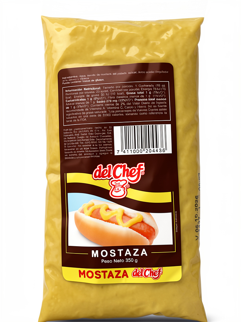 Mostaza 350 gr del chef