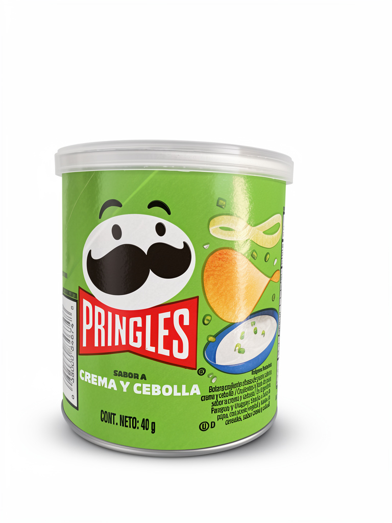 Papas crema y cebolla 37gr pringles
