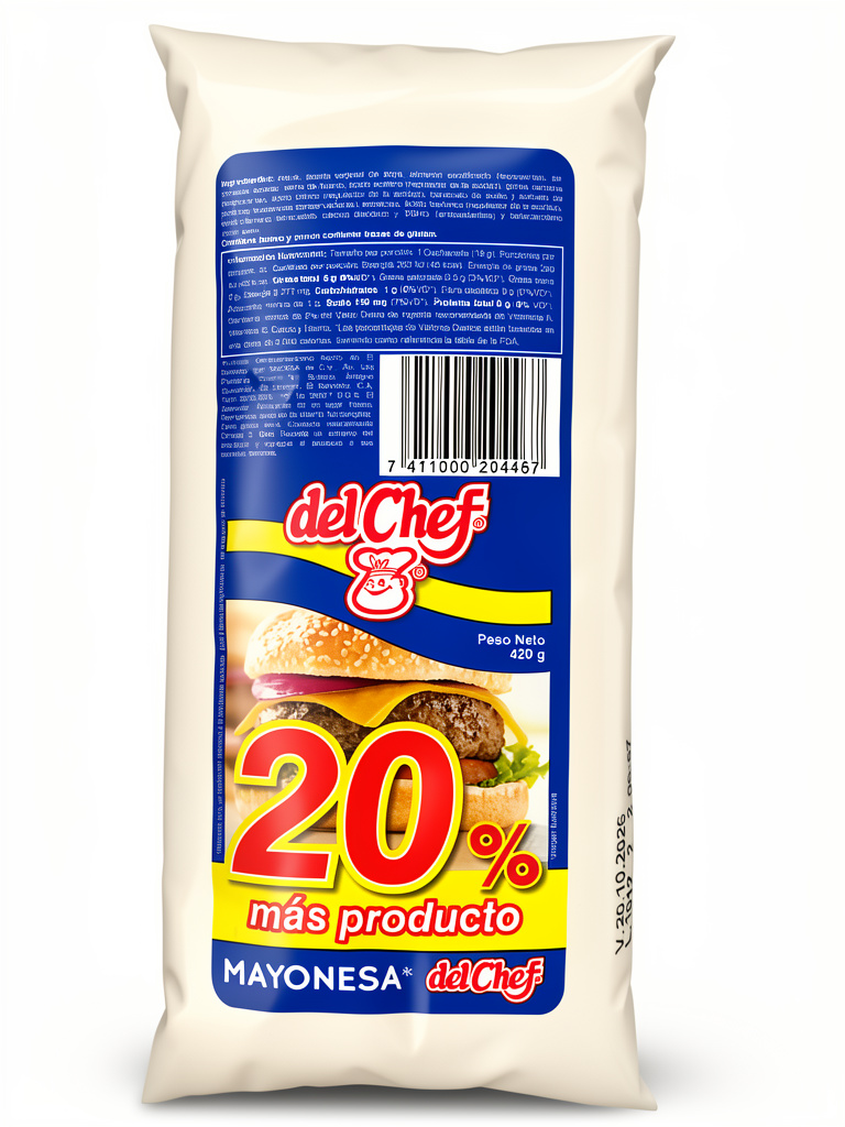 Mayonesa 350 gr del chef