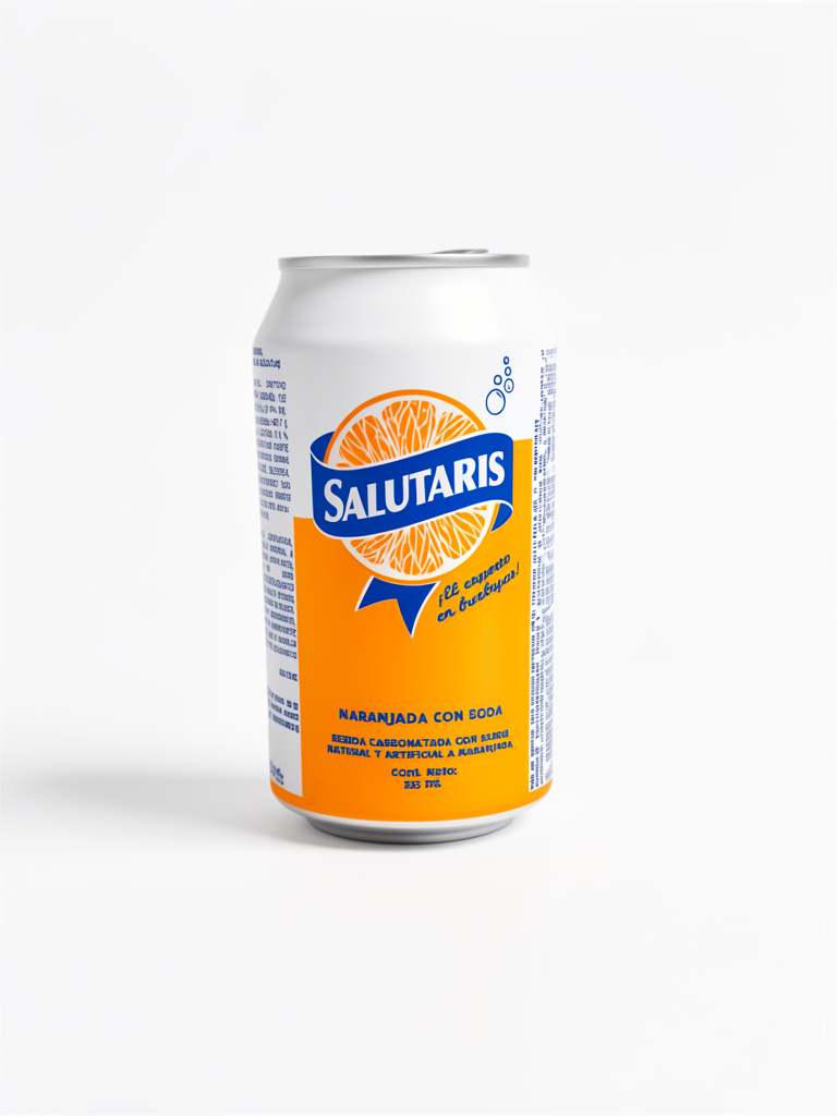 Salutaris naranja lata