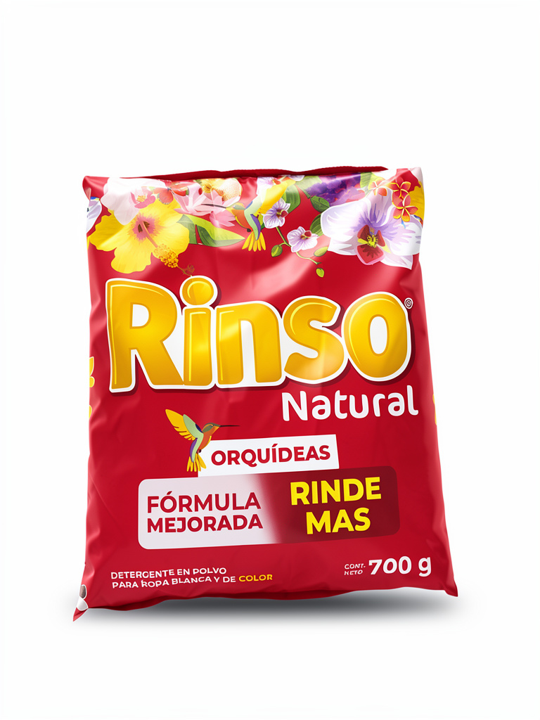 Rinso Natural Orquideas 700 gr