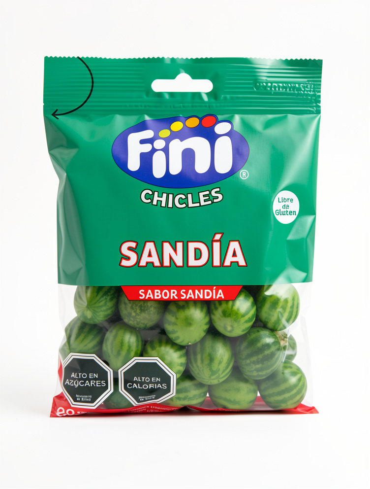 CHICLE SANDIA FINI 80GR X12 (1506)