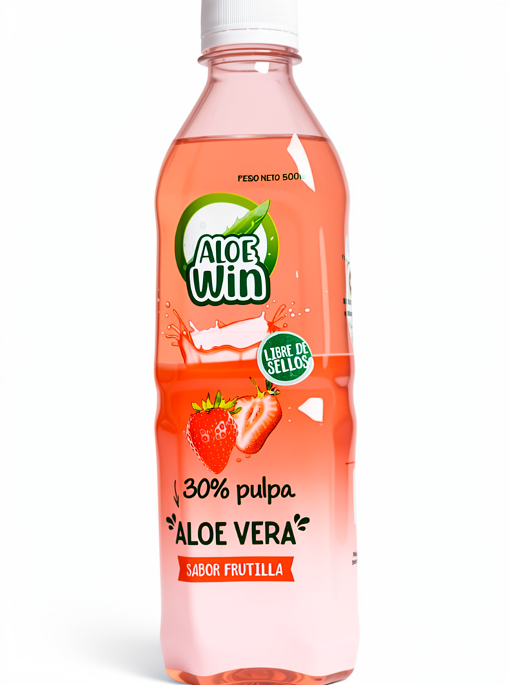 ALOE VERA WIN FRUTILLA 6X500ML PACK