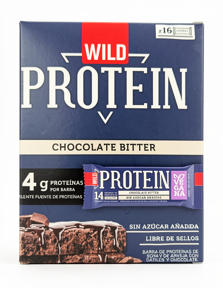 BARRA PROTEIN WILD VEG-CHOC-BITTER 16 UNIX45GR