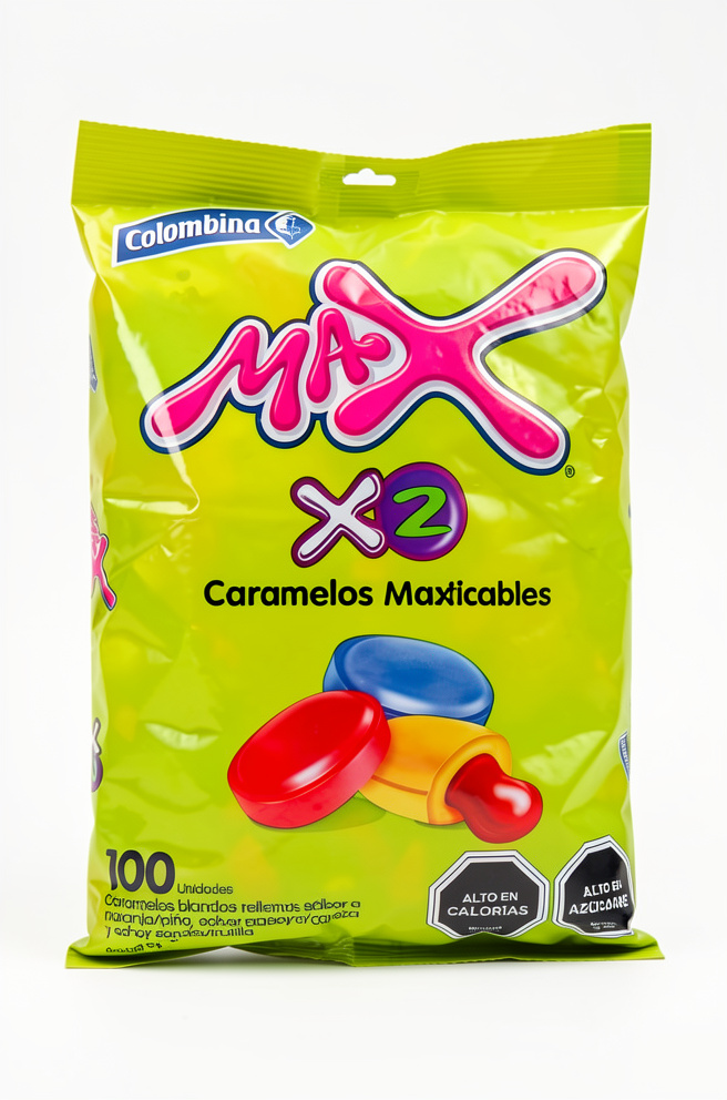 CARAMELOS MAX X2 CHILE 16 BOLSA