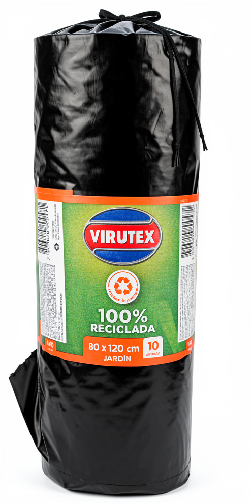 BOLSAS BASURA BIORROLLO VIRUTEX CLASICA 80X120 (CAJ12 UN)