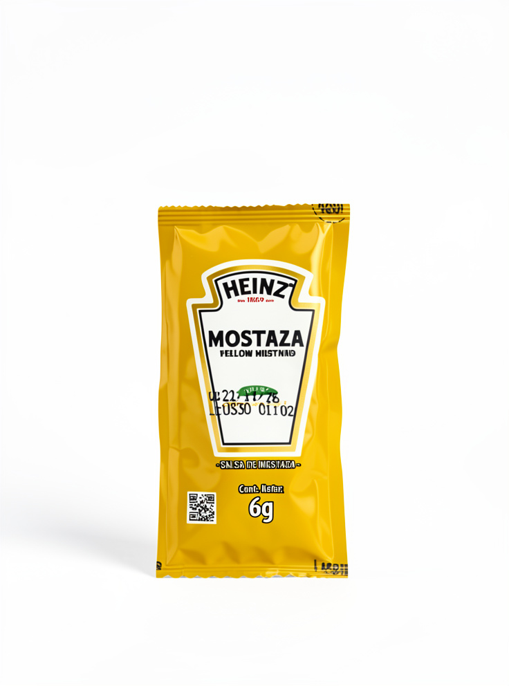 MOSTAZA  MINI HEINZ  PPK 500 X 6 GR