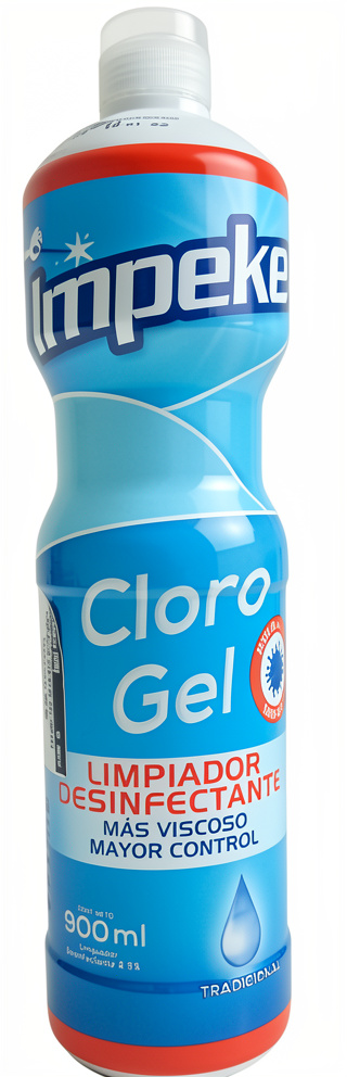 CLORO GEL IMPEKE TRADICIONAL 900ML X 10