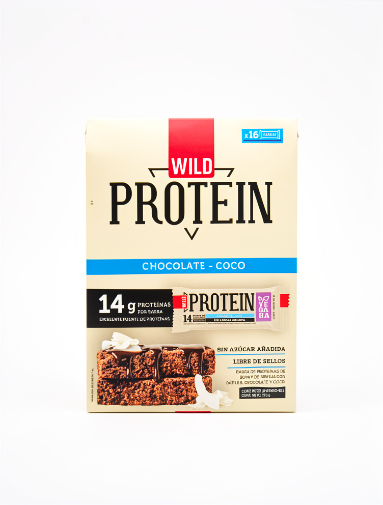 BARRA PROTEIN WILD VEGA-CHOC-COCO X 16 UNI