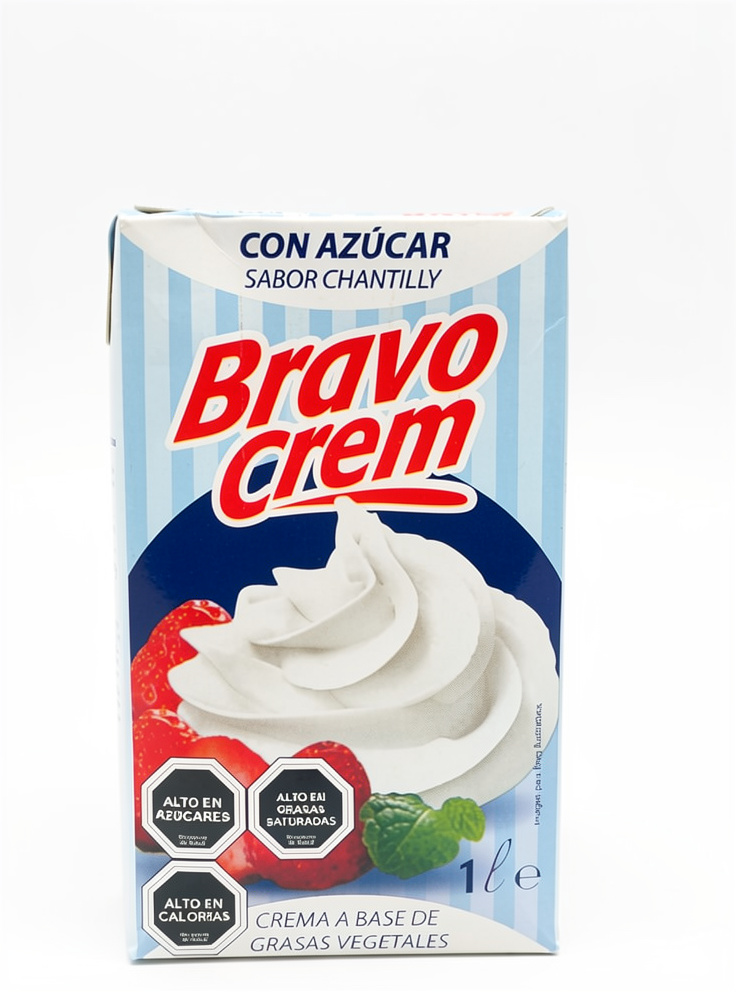 CREMA VEGETAL BRAVO 12X1 LT