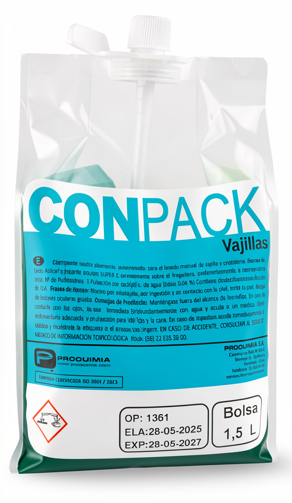 CONPACK VAJILLAS PROQUIMIA 1.5 X 2