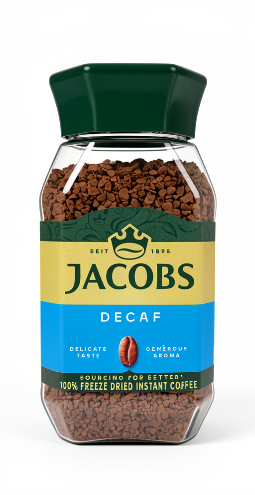 CAFE JACOBS INST DESCAFEINADO 6X100GR