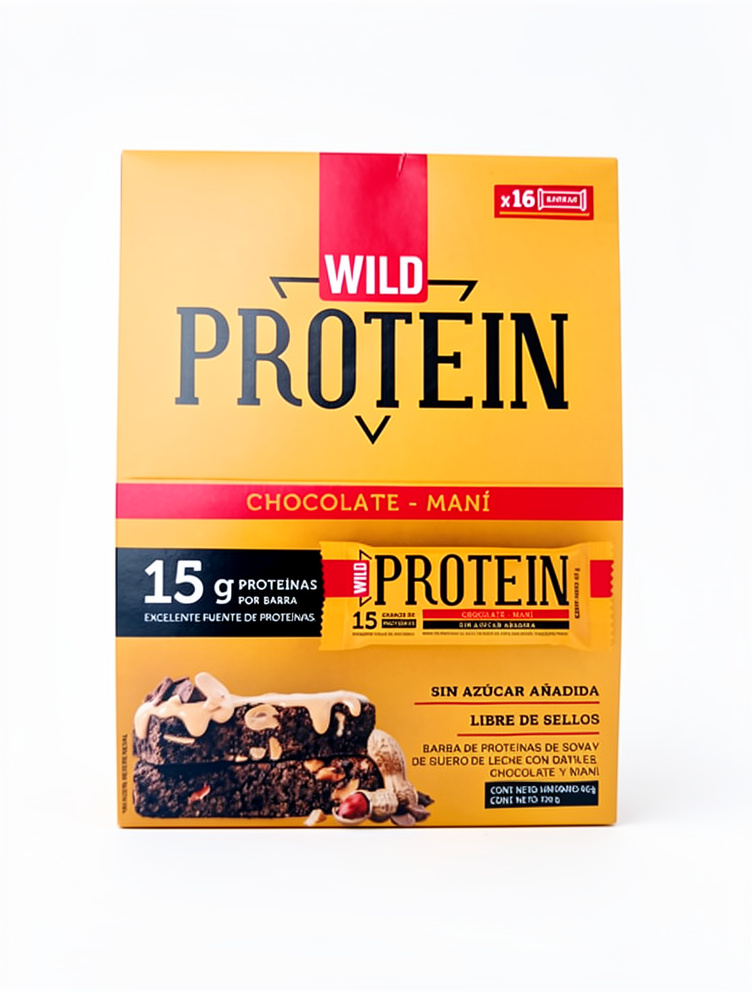 BARRA PROTEIN WILD CHOC-MANI 16UNIX45GR