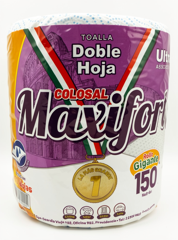 TOALLA MAXIFORT COLOSAL MORADA 150X4 U