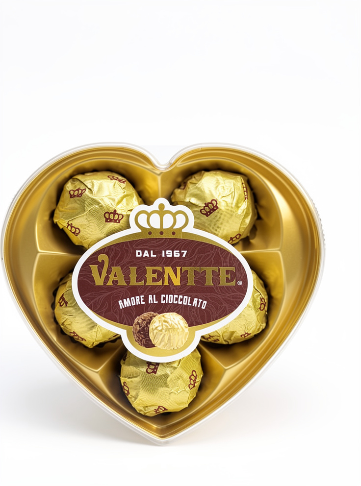 BOMBON CORAZON CAFE T-5 VALENTE 36X62GR