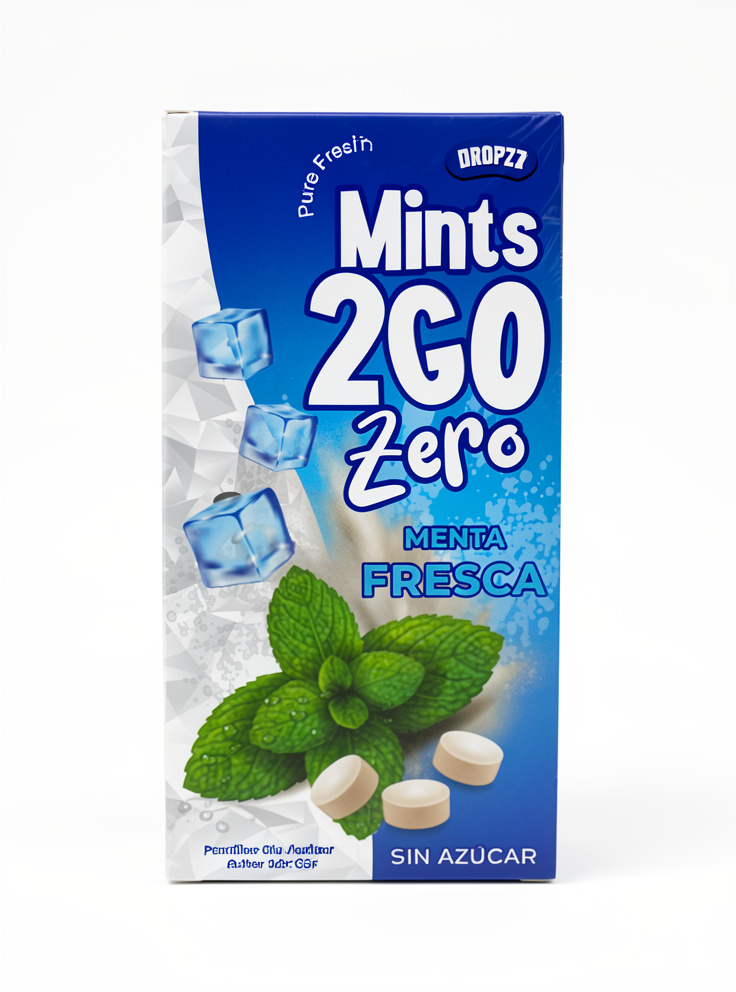 DISPLAY MINTS 2GO MENTA FRESCA12X15GR