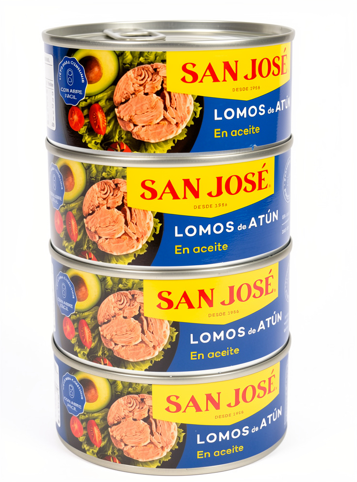 ATUN LOMITO EN ACEITE SAN JOSE 48X160G
