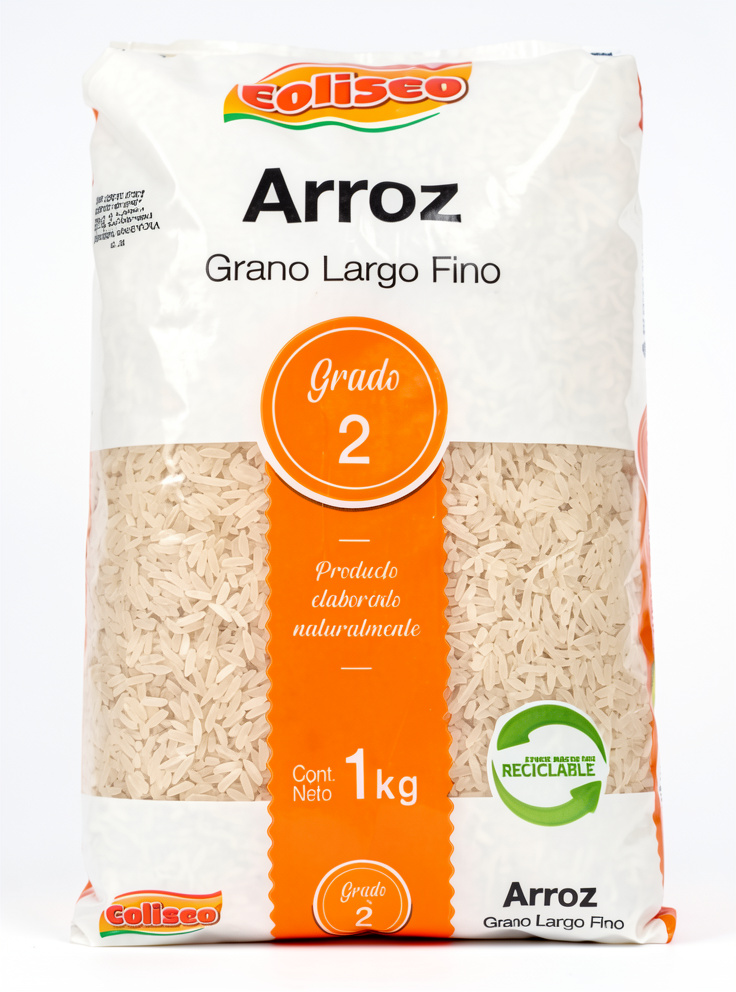 ARROZ COLISEO GRADO 2 LARGO 10X1