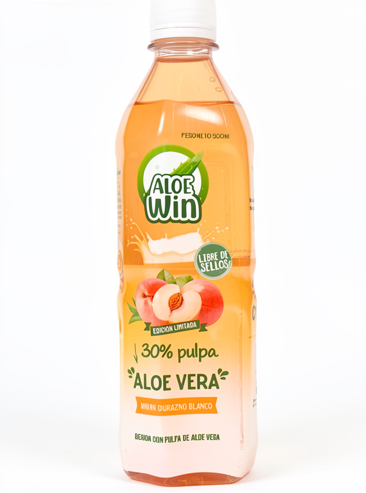 ALOE VERA WIN DURAZNO BLANCO 6X500CC PACK