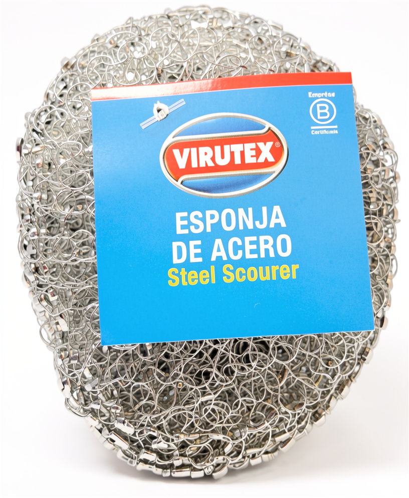ESPONJA ACERO VIRUTEX BOLSA 25 UNI