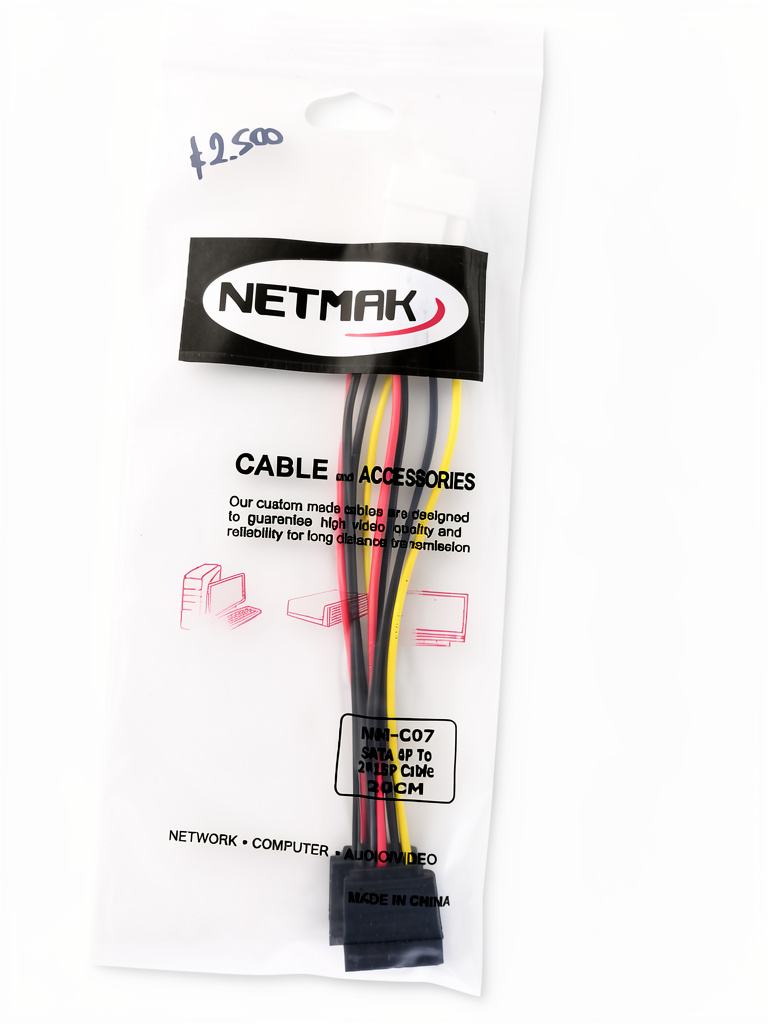 Cable sata power netmak