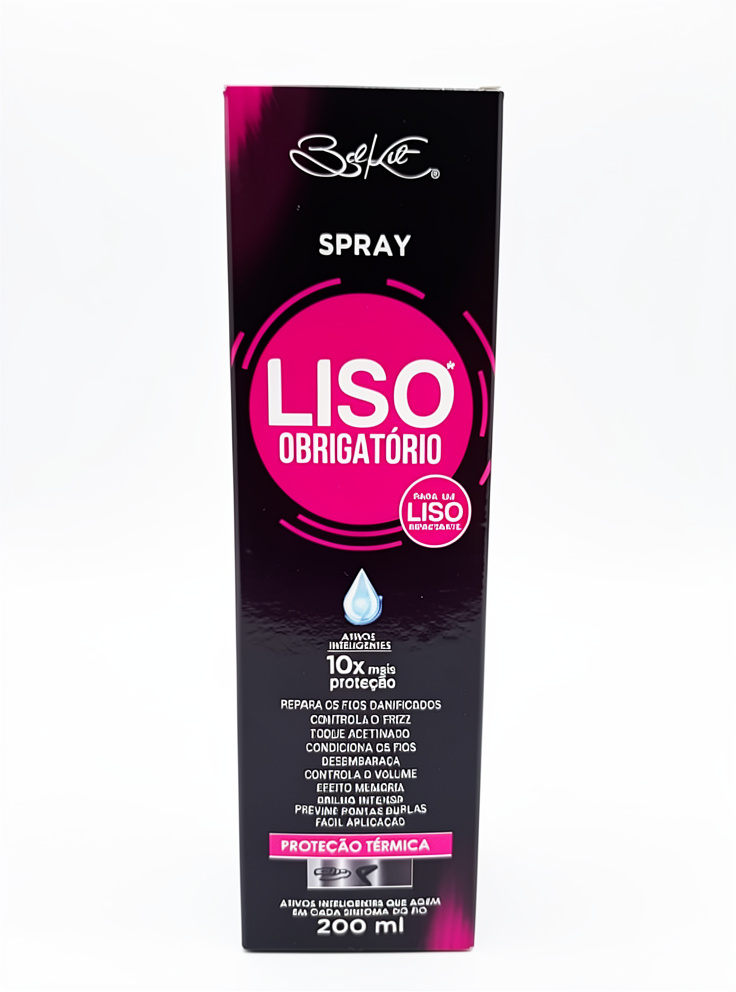Spray Be Free Liso Obrigatório Proteção Térmica 200ml
