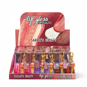 Lip Gloss Sensação Sarah’s Beauty