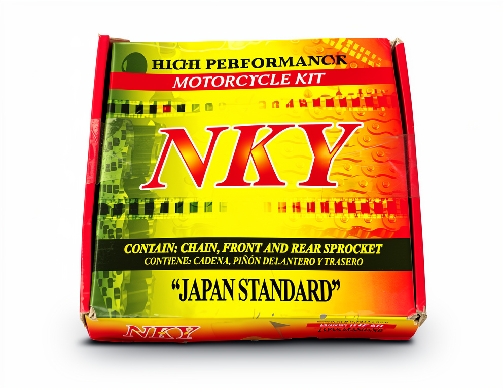 KIT CAJA CADENA PULSAR NS 160 4 HUECOS (PT45N-PD15N-428-H-136-N)NKY