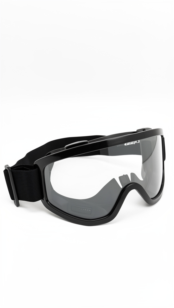 GAFAS  MARCO NEGRO - VISOR TRANSPARENTE