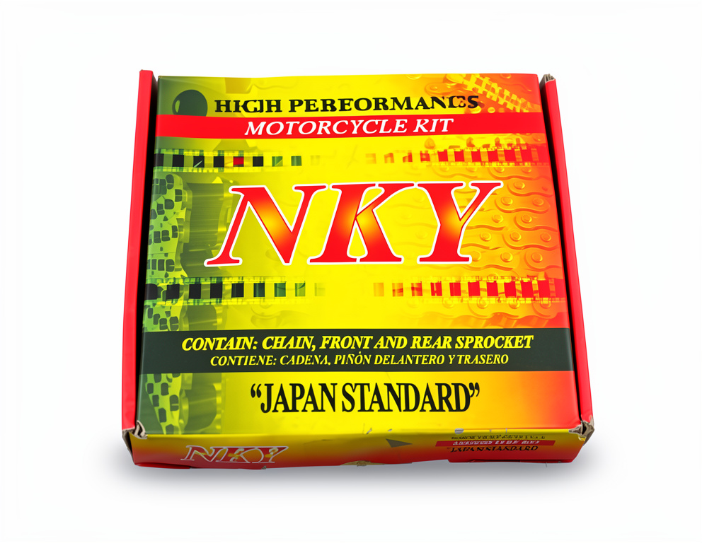 KIT CAJA CADENA GS125 (PT45N-PD14N-428-H-124NKY 631