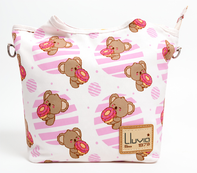 LONCHERA ESCOLAR LLUVIA PARIS KOALA ROSA