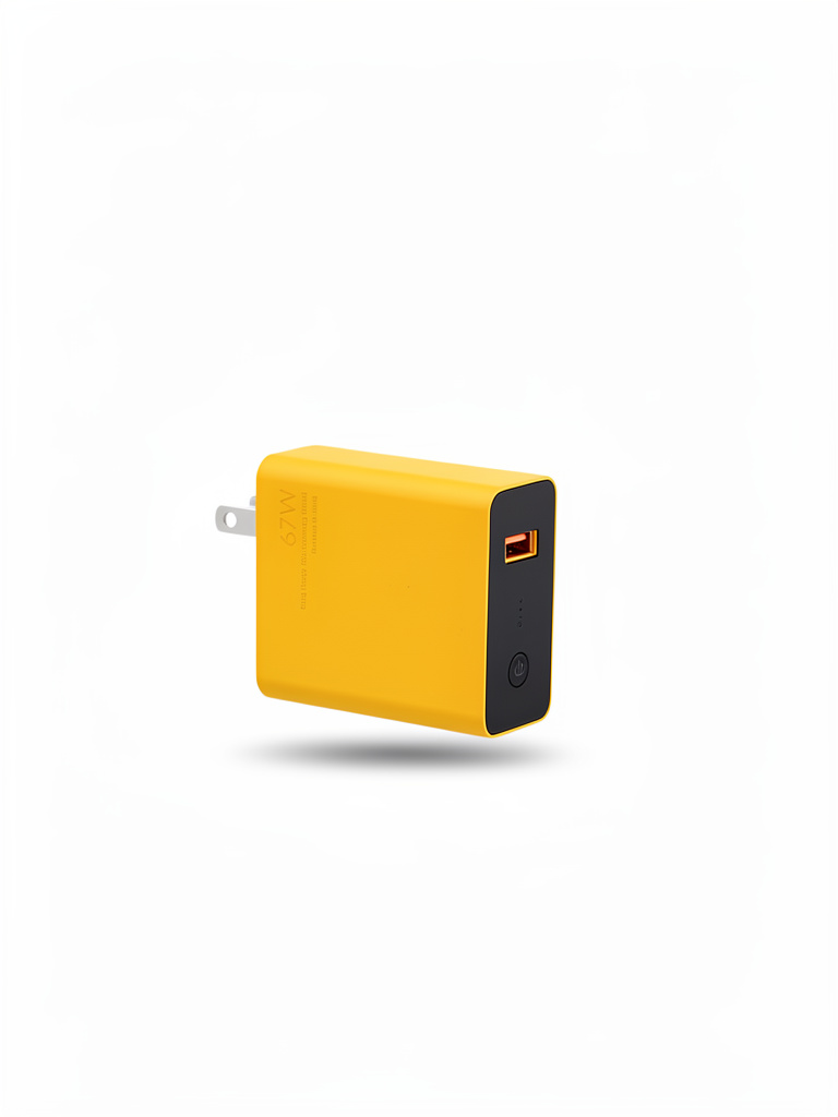 CARGADOR XIAOMI TRAVELCHANGER AMARLLO 67W_ XIAOMI