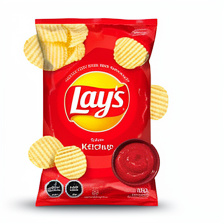PAPAS FRITAS LAY'S KETCHUP 45G
