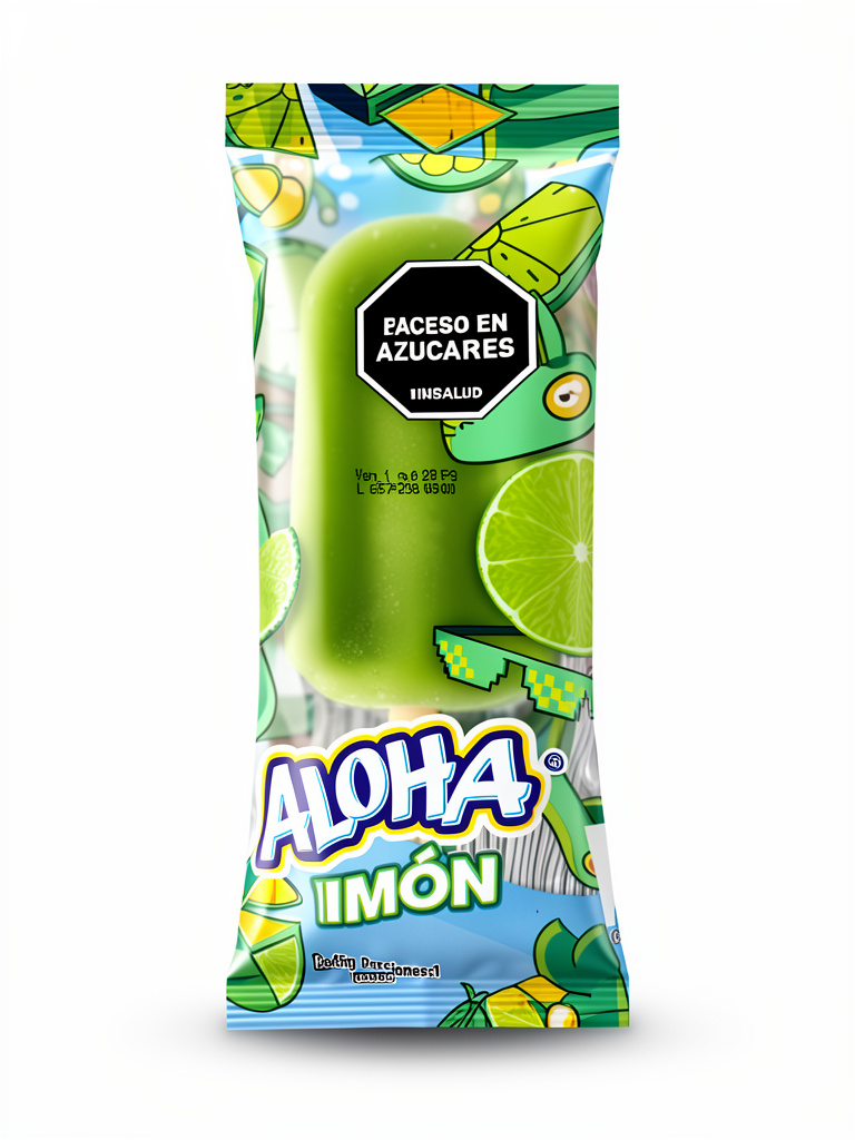 PALETA DE AGUA LIMON