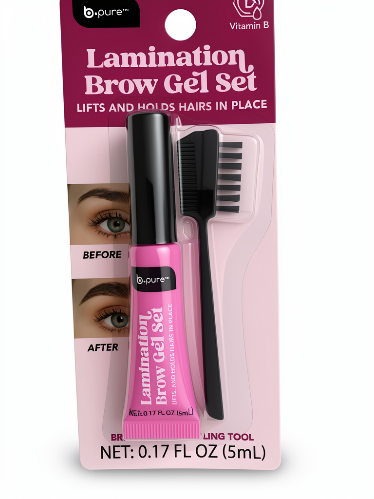 kit de gel para laminado de cejas