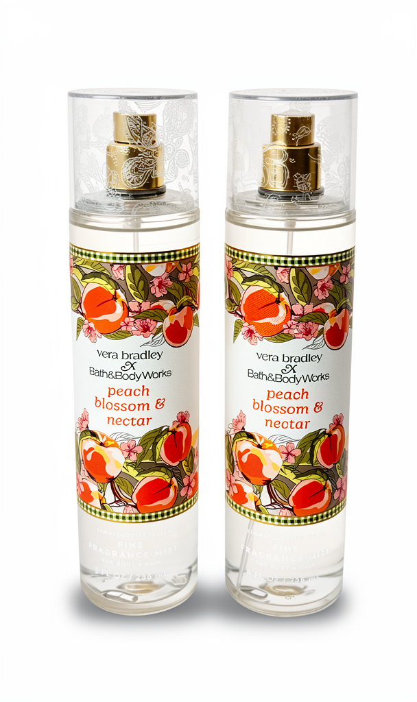 Peach Blossom & Nectar de Vera Bradley x Bath & Body Works