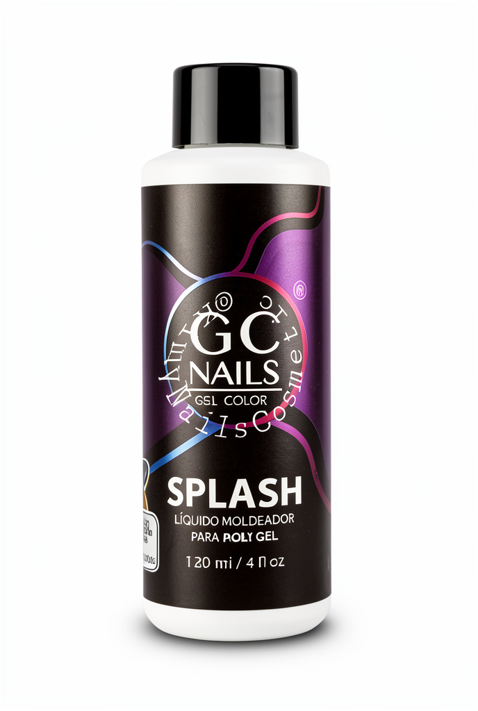 Líquido moldeador Polygel de la marca GC Nails