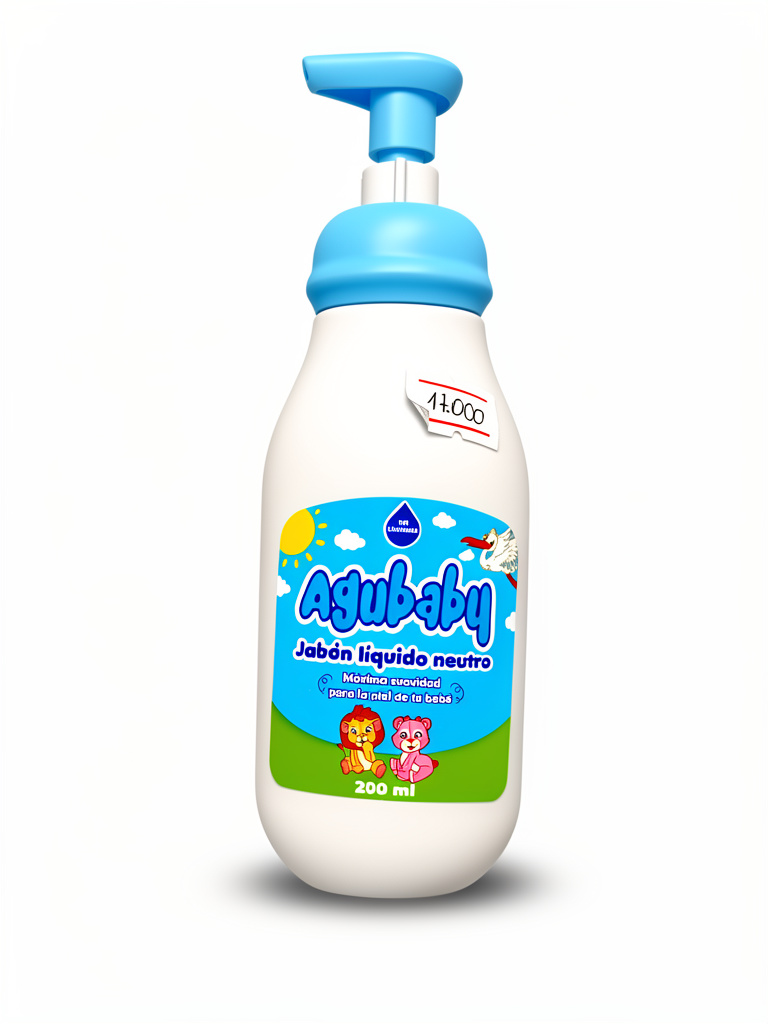 Agubaby jabón líquido neutro