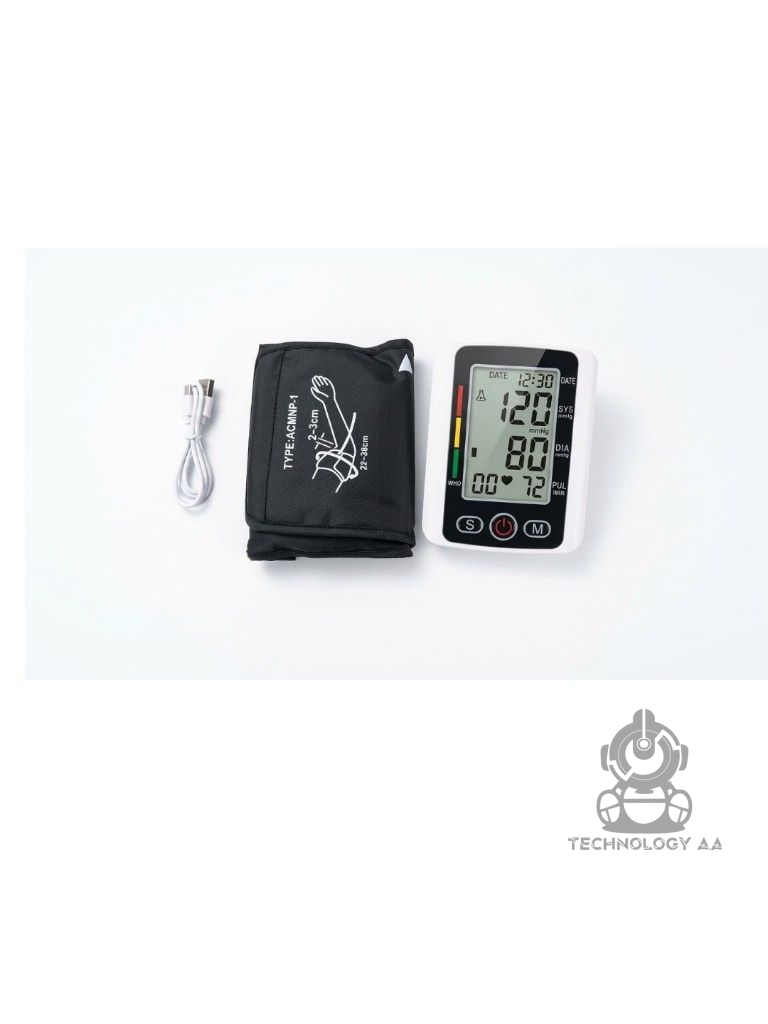 Tensiómetro digital de brazo automático con pantalla LCD